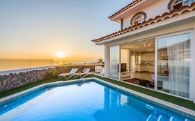 Luxury White Villa With Sea View, Heated Pool
